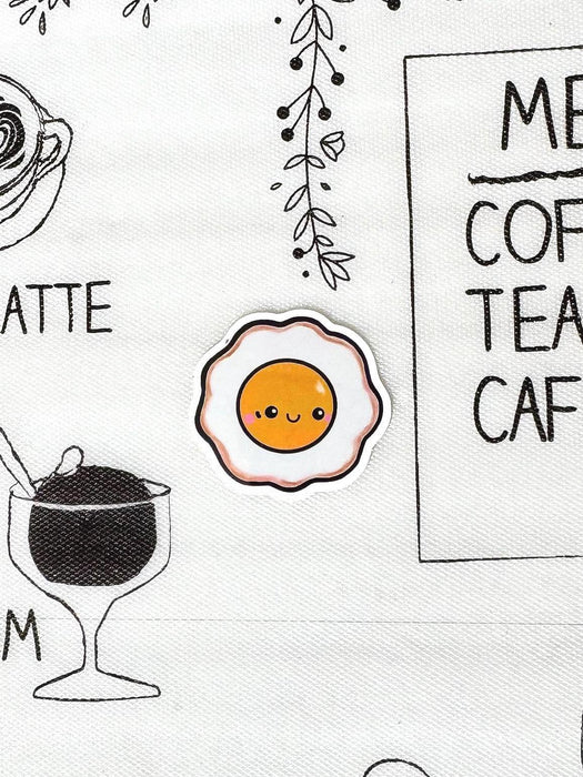 1.5” egg sticker - Sunny side up