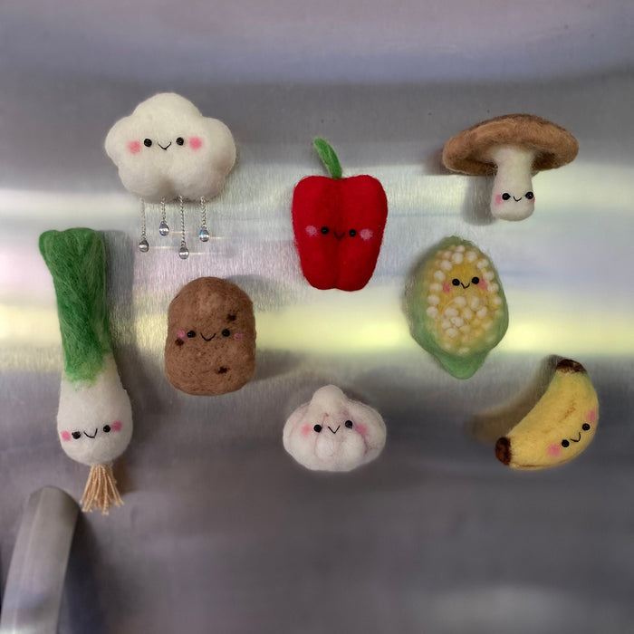 Shiitake Mushroom Fridge Magnet