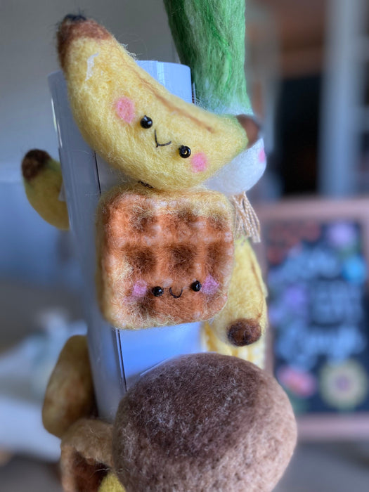 Belgium Waffle Fridge Magnet