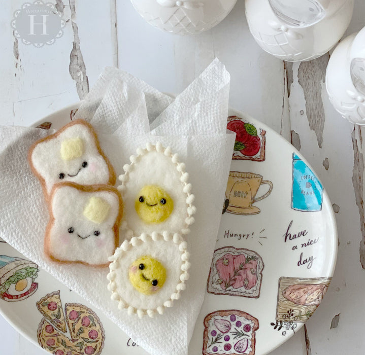 Bread egg Fridge Magnet