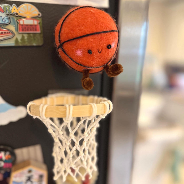 Basketball Loop Fridge Magnet