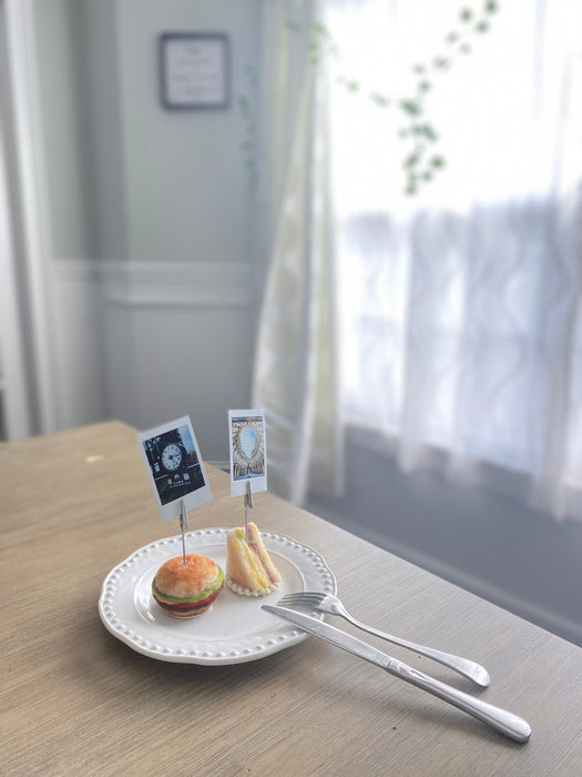 Hamburger photo holder