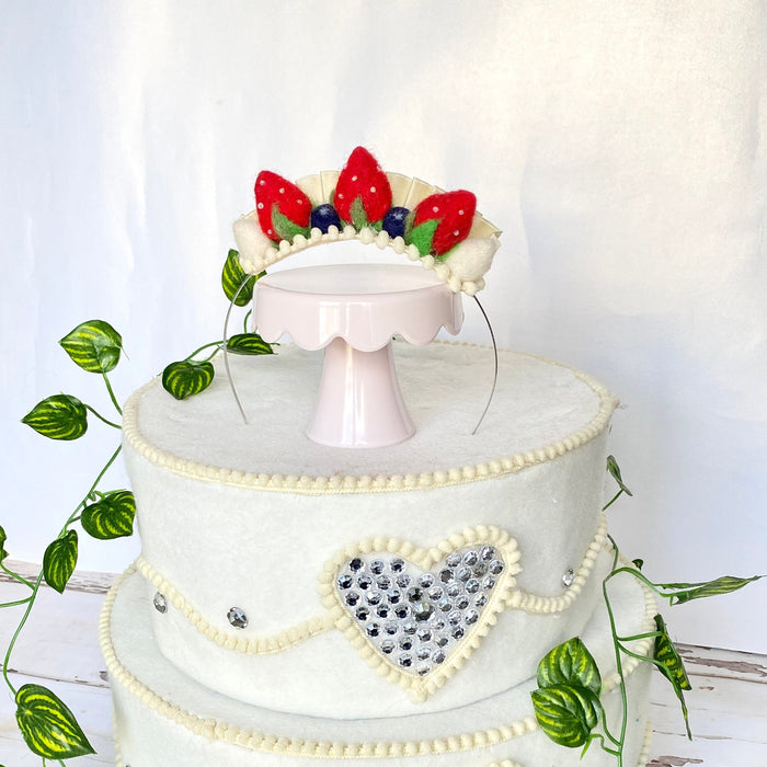 Strawberry Blueberry Party Headband