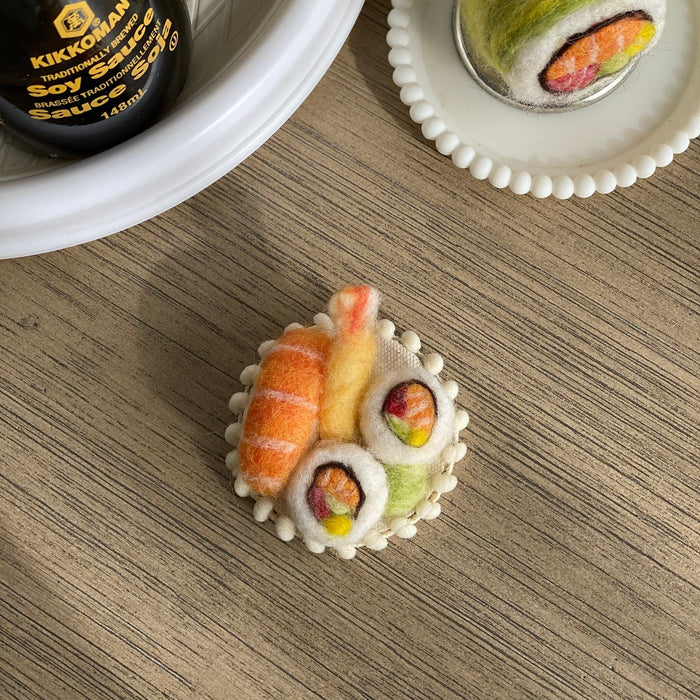 Salmon Sashimi Shrimp Tempura Sushi Fridge Magnet