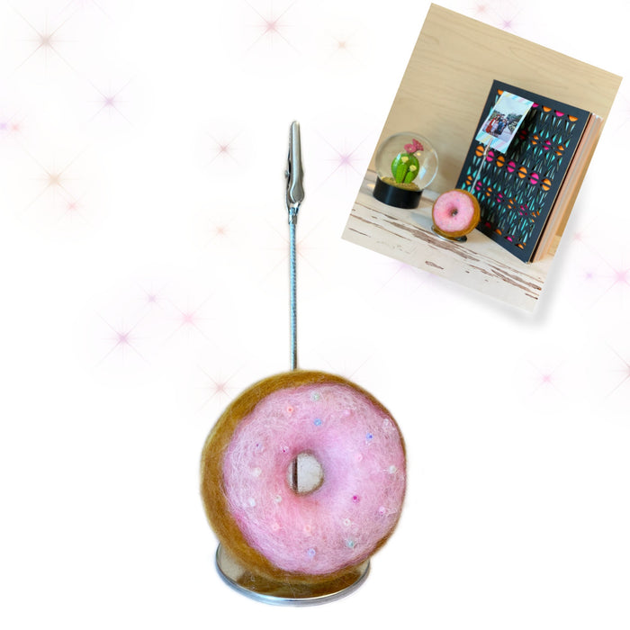 Strawberry Blueberry Flavor Donut photo holder