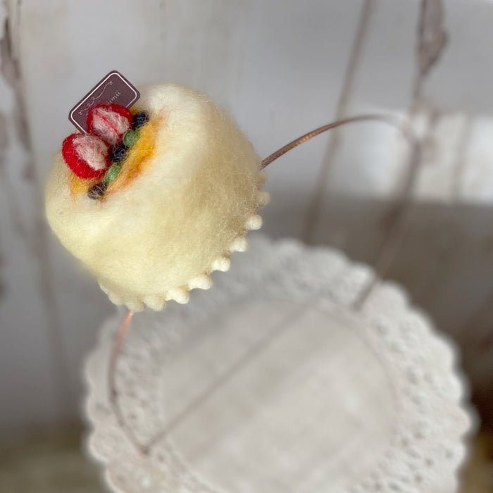 Strawberry Cheese Cake Party headband