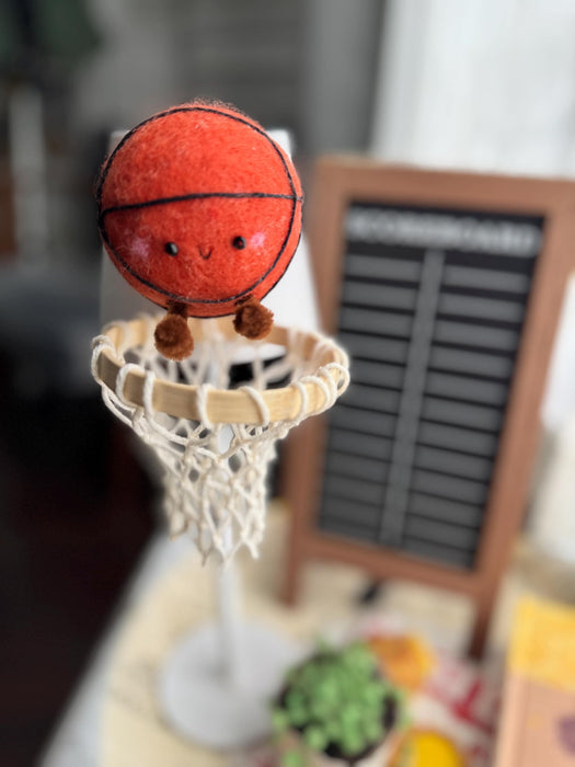 Basketball Loop Fridge Magnet