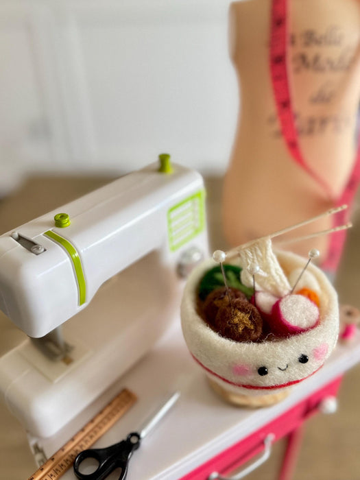 Vegetarian Ramen Pincushion