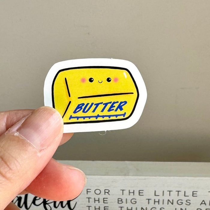 1.5” butter sticker