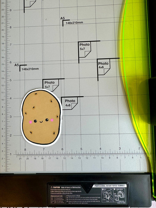 2.5” Potato sticker
