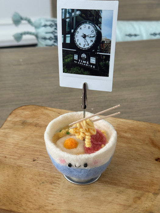Instant Noodle photo holder - Ham & Egg