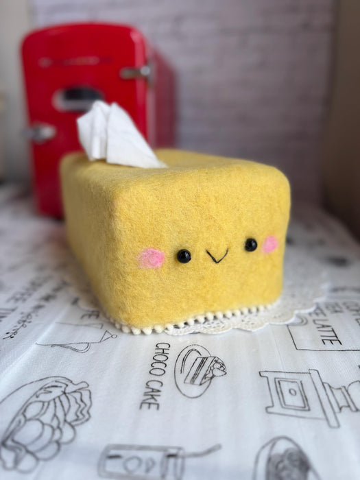 Butter Stick Tissue Box Cover