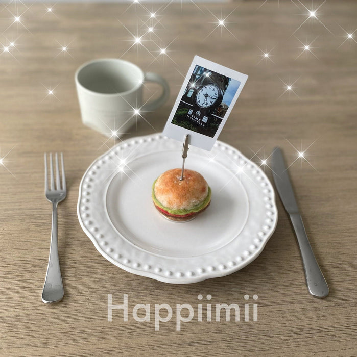 Hamburger photo holder