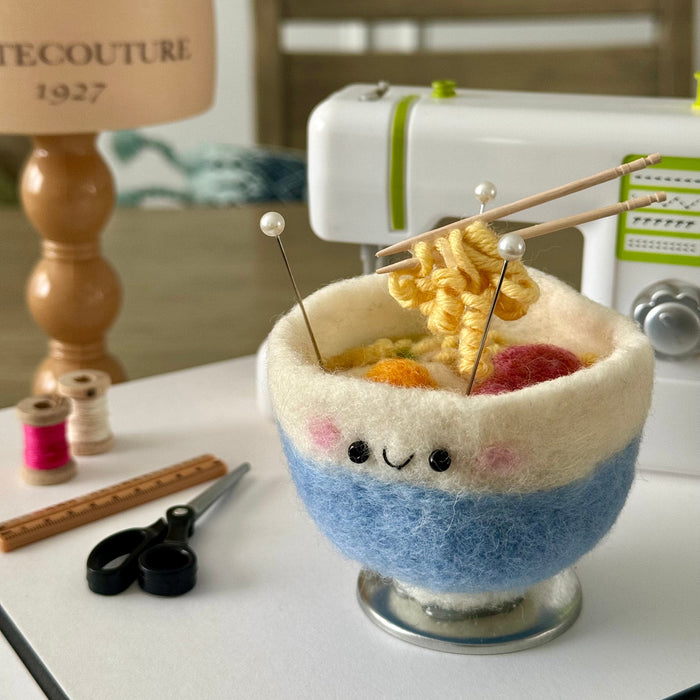 Instant noodle Spam & Egg Pincushion