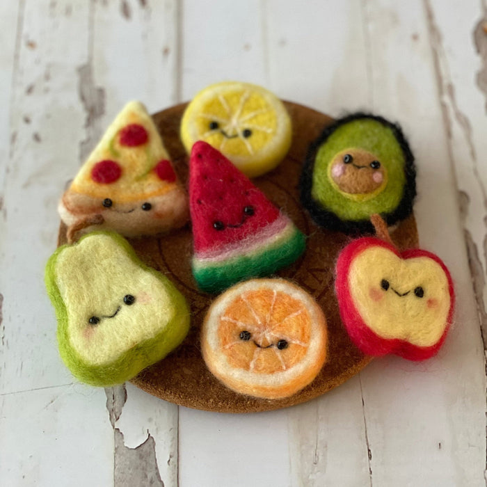 Apple Pear Fridge Magnet