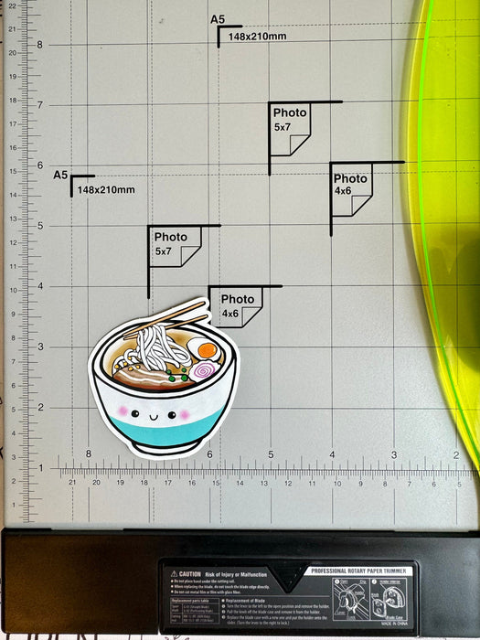 2.5” Japanese ramen sticker