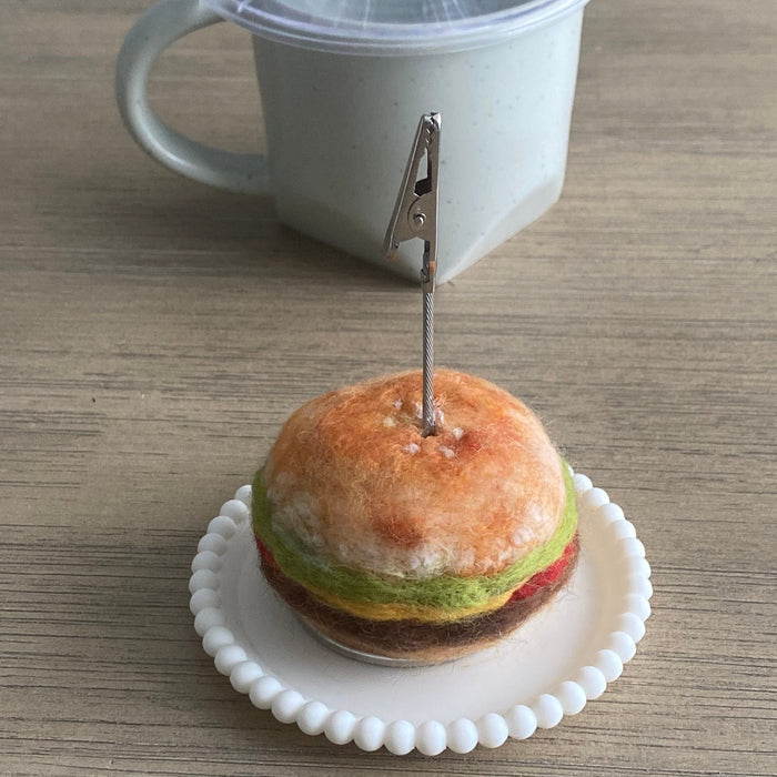 Hamburger photo holder