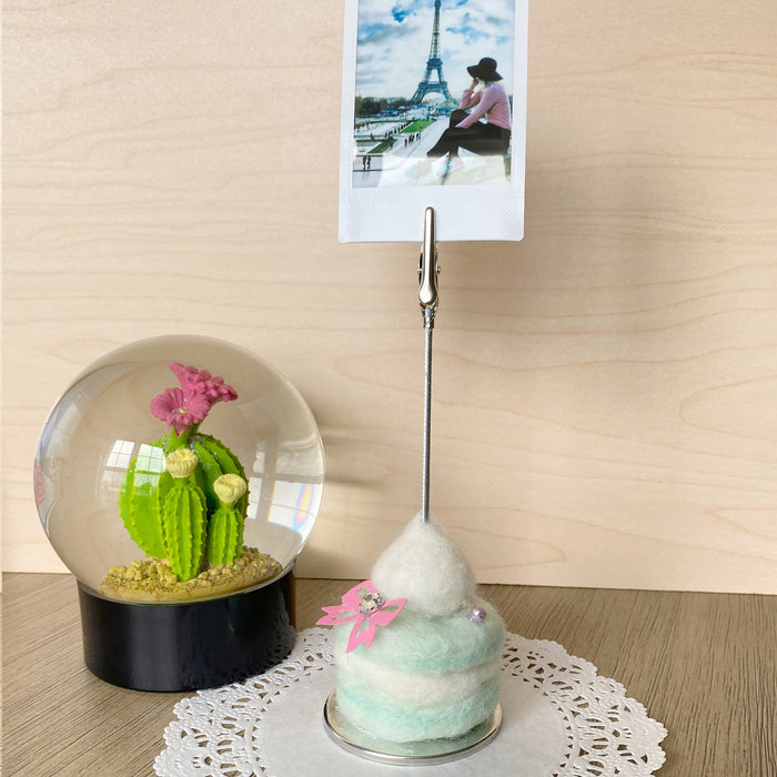 Macaroon photo holder - Assorted colors