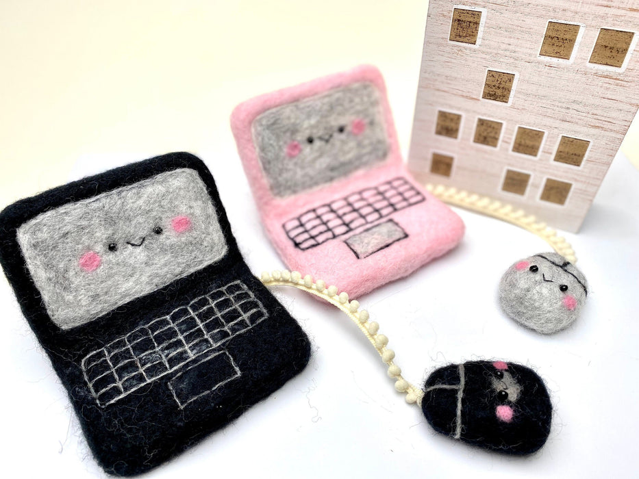 Laptop & mouse Desktop Fridge Magnet