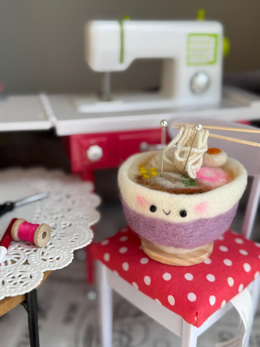 Japanese Ramen pincushion - Assorted colors