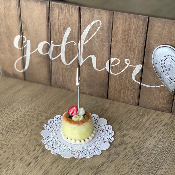 Mini Cheese Cake photo holder