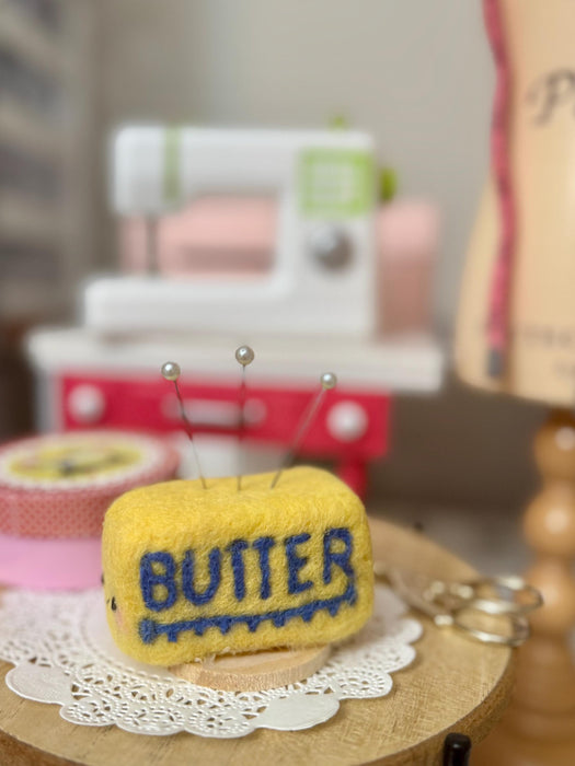 Butter Stick Pincushion