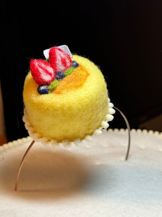 Strawberry Cheese Cake Party headband