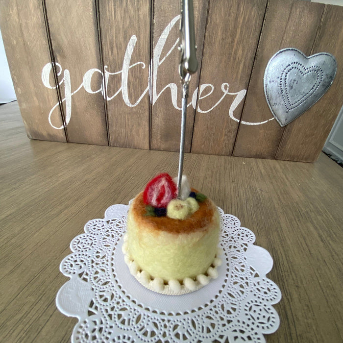 Mini Cheese Cake photo holder