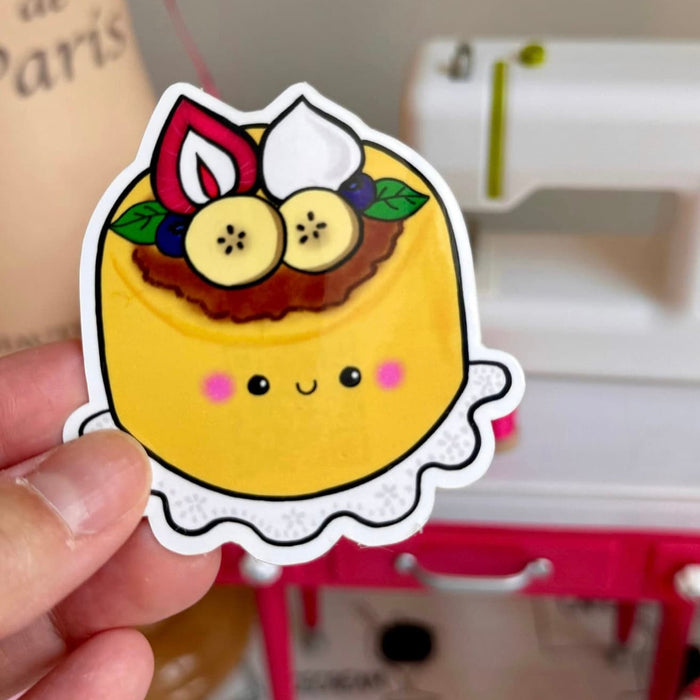 2.5” cheese cake sticker