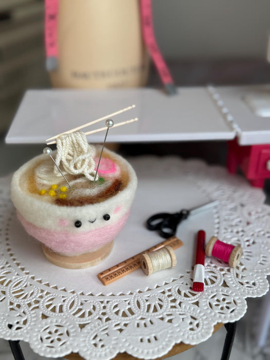 Japanese Ramen pincushion - Assorted colors
