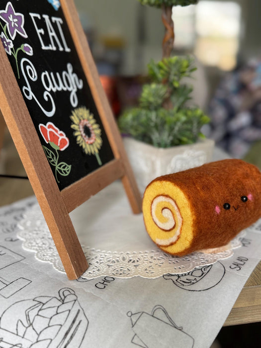 Swiss Roll Cake Home Decoration