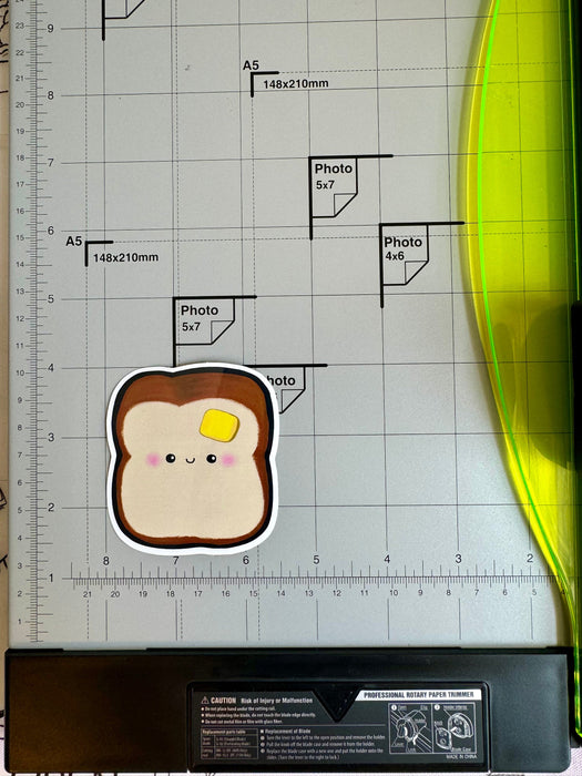 2.5” Bread with Butter sticker