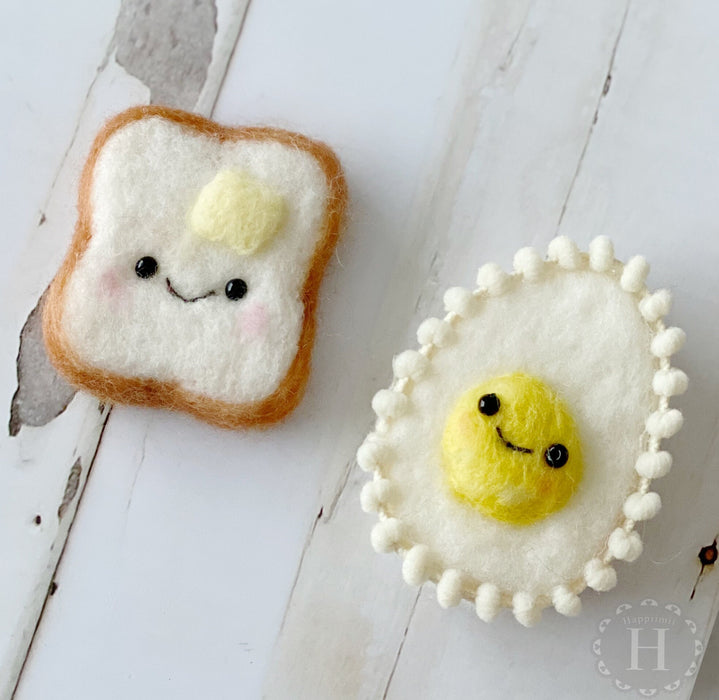 Bread egg Fridge Magnet