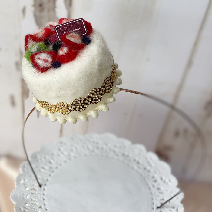 Strawberry Vanilla Cream Cake Party headband