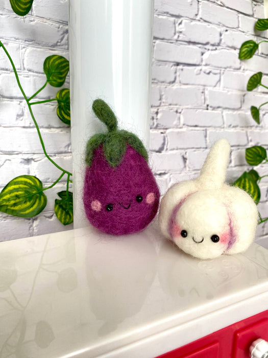 Eggplant Fridge Magnet