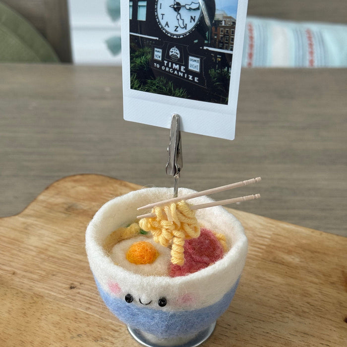 Instant Noodle photo holder - Ham & Egg