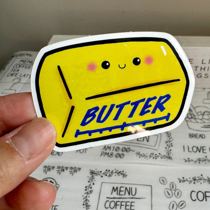 2.5” butter sticker