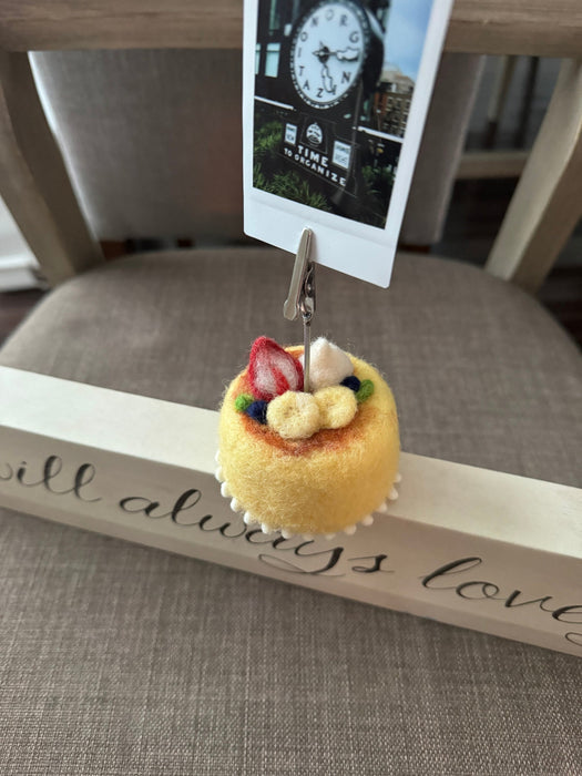 Mini Cheese Cake photo holder
