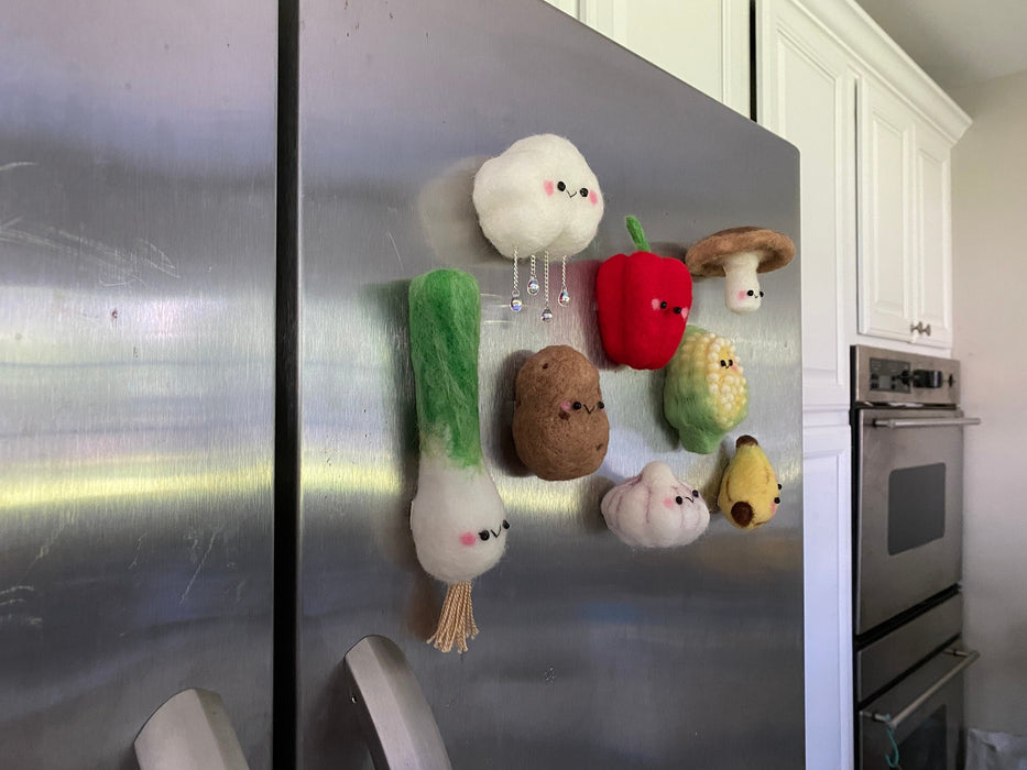 Shiitake Mushroom Fridge Magnet