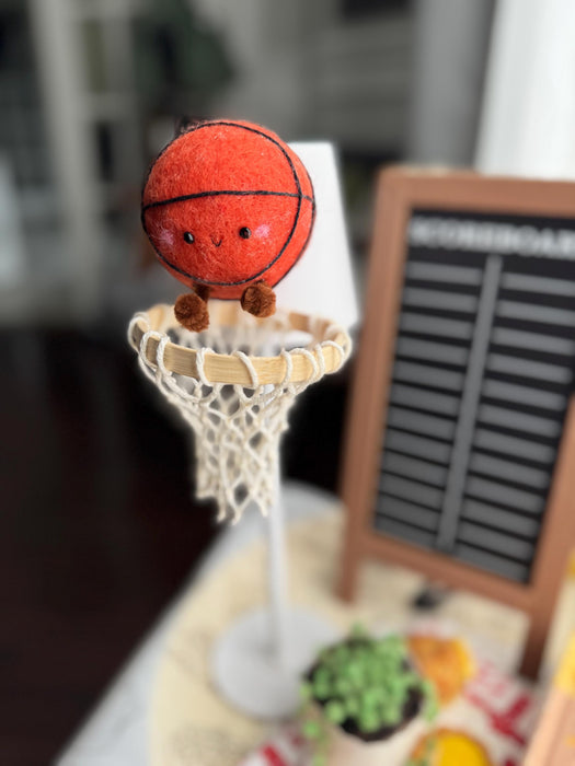 Basketball Loop Fridge Magnet