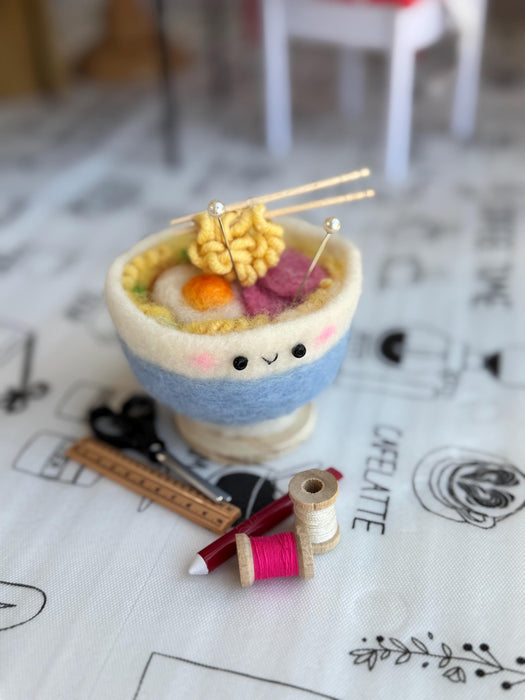 Instant noodle Spam & Egg Pincushion