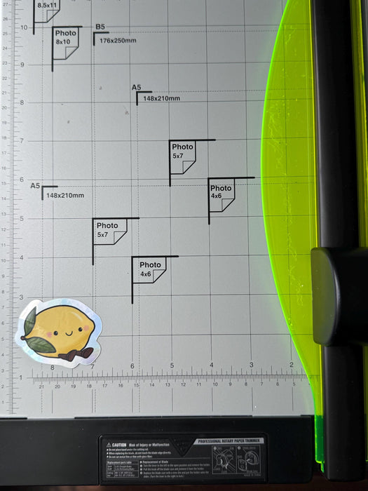 2.0” Lemon sticker