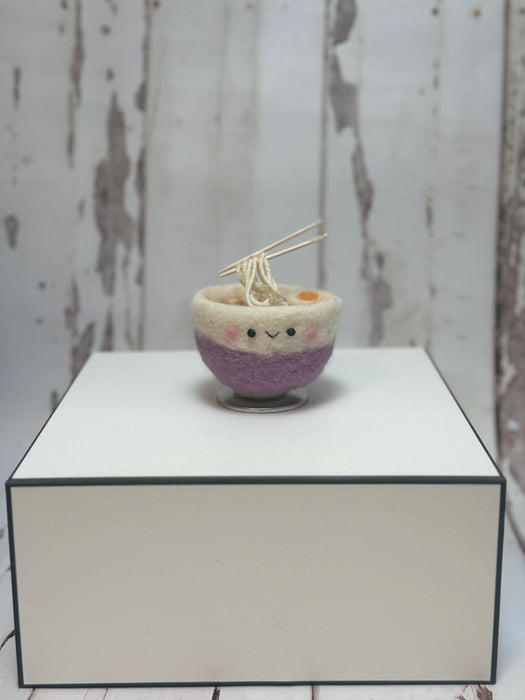 Japanese Ramen pincushion - Purple