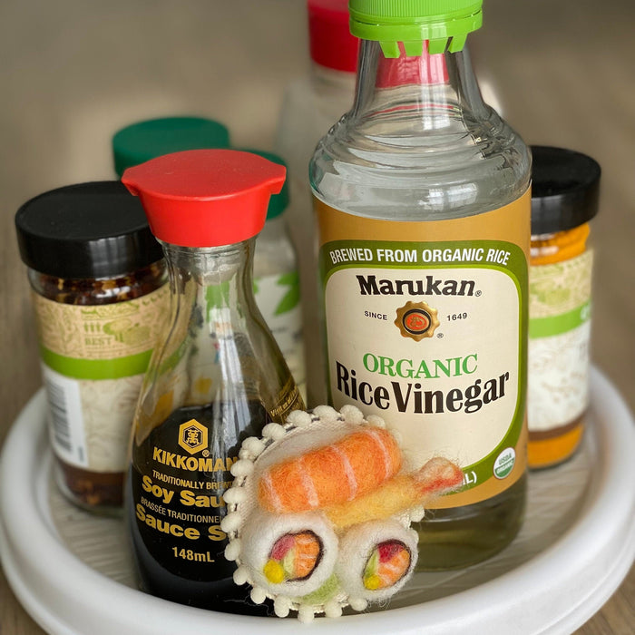 Salmon Sashimi Shrimp Tempura Sushi Fridge Magnet