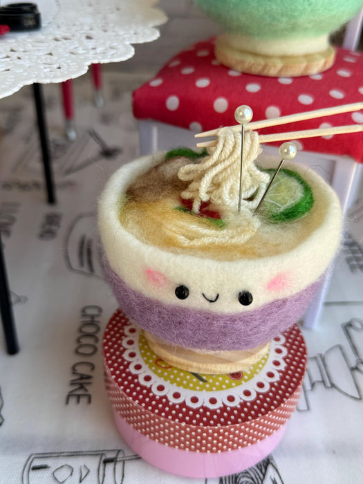 Vietnamese Pho noodle pincushion - Assorted colors
