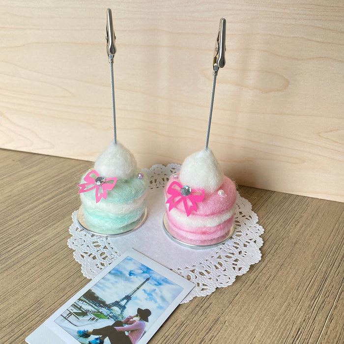 Macaroon photo holder - Assorted colors