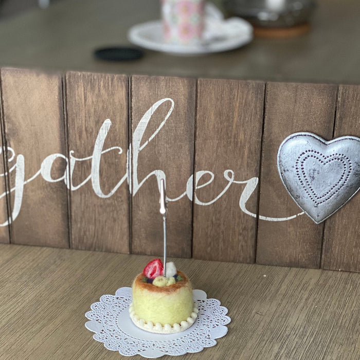 Mini Cheese Cake photo holder