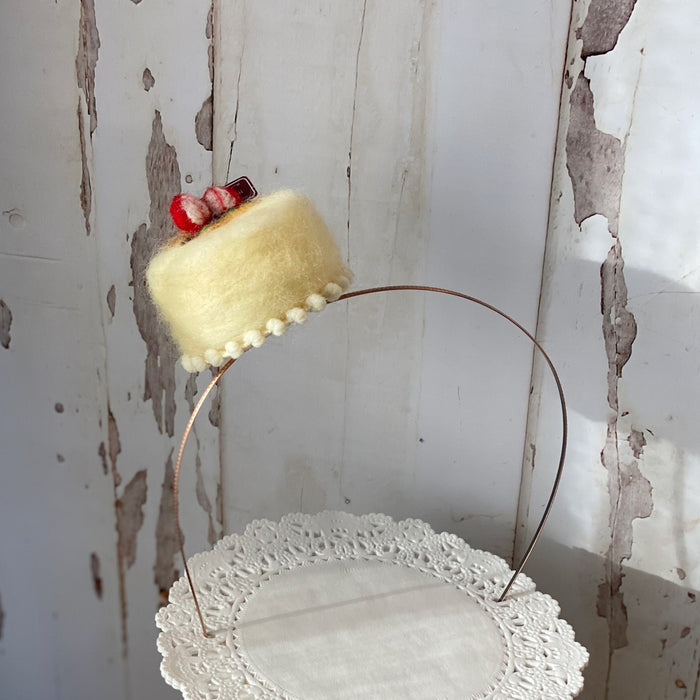 Strawberry Cheese Cake Party headband