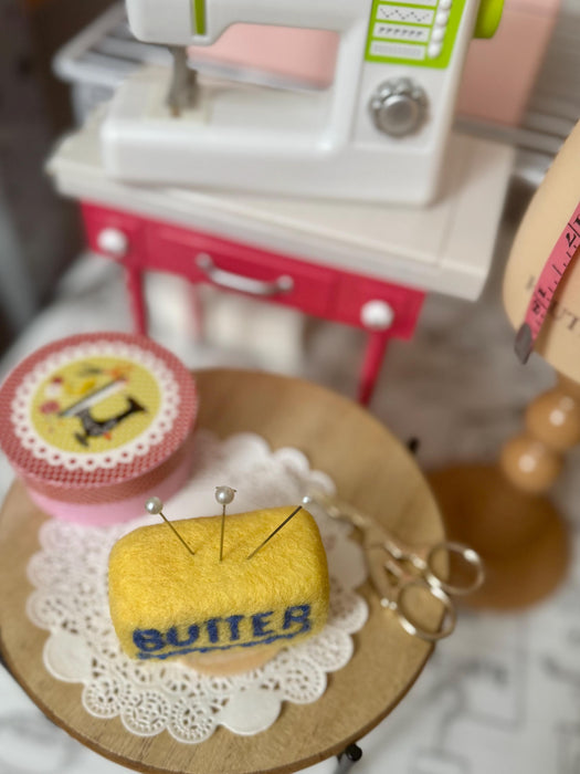 Butter Stick Pincushion