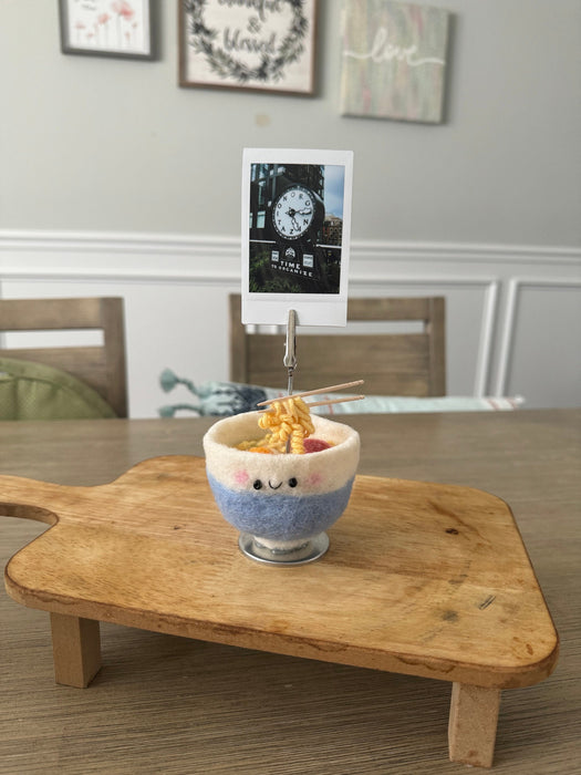 Instant Noodle photo holder - Ham & Egg